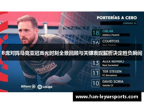 B席对阵马竞亚冠高光时刻全景回顾与关键表现解析决定胜负瞬间